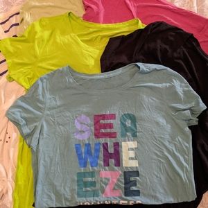 Lululemon Seawheeze Shirts x7